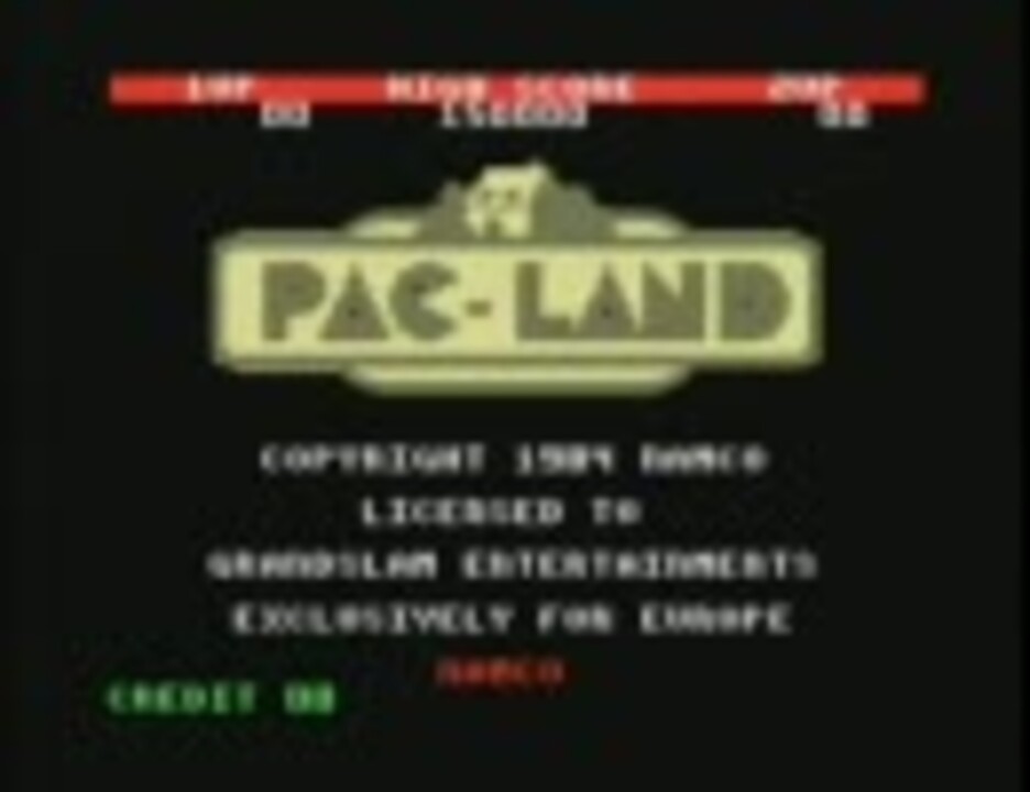 MSX1版「パックランド」とりあえずプレイしてみました。 - ニコニコ動画