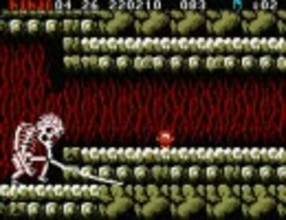 MSX2版忍者くん阿修羅ノ章　クリア2/2