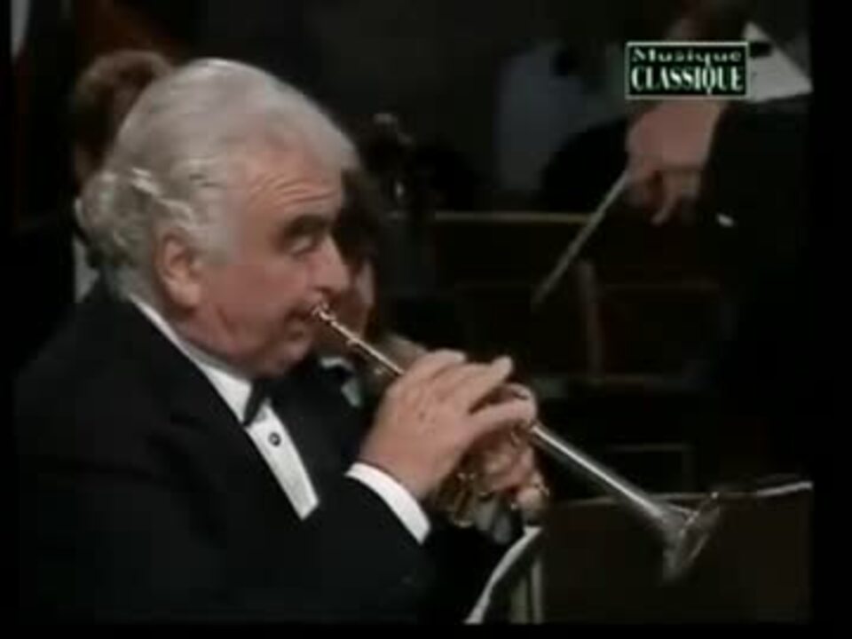 モーリス・アンドレ マルチェッロ トランペット協奏曲 1993 - ニコニコ動画
