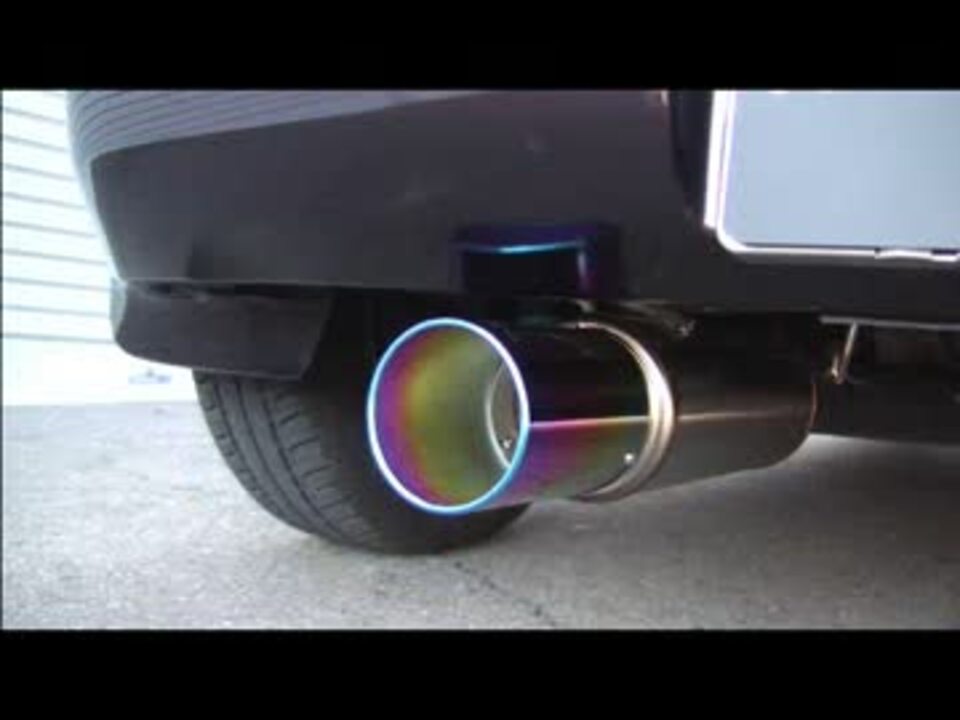 日産 キューブ Z12 ロッソモデロ マフラーサウンド チタンテール