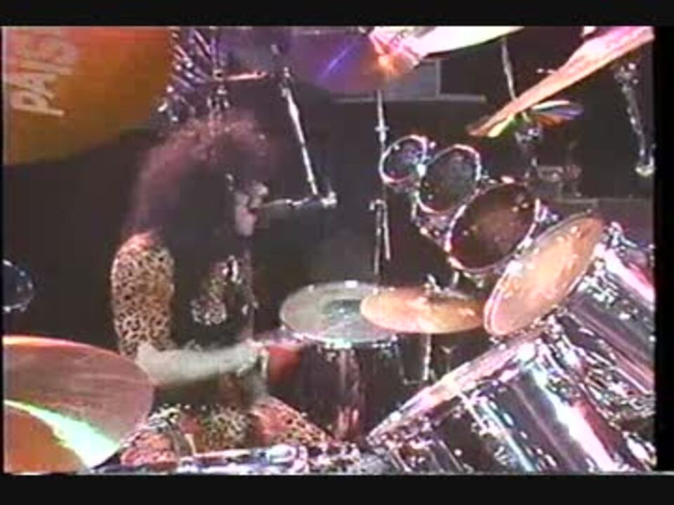 KISS Eric Carr - Black Diamond(ANIMALIZE LIVE 1984