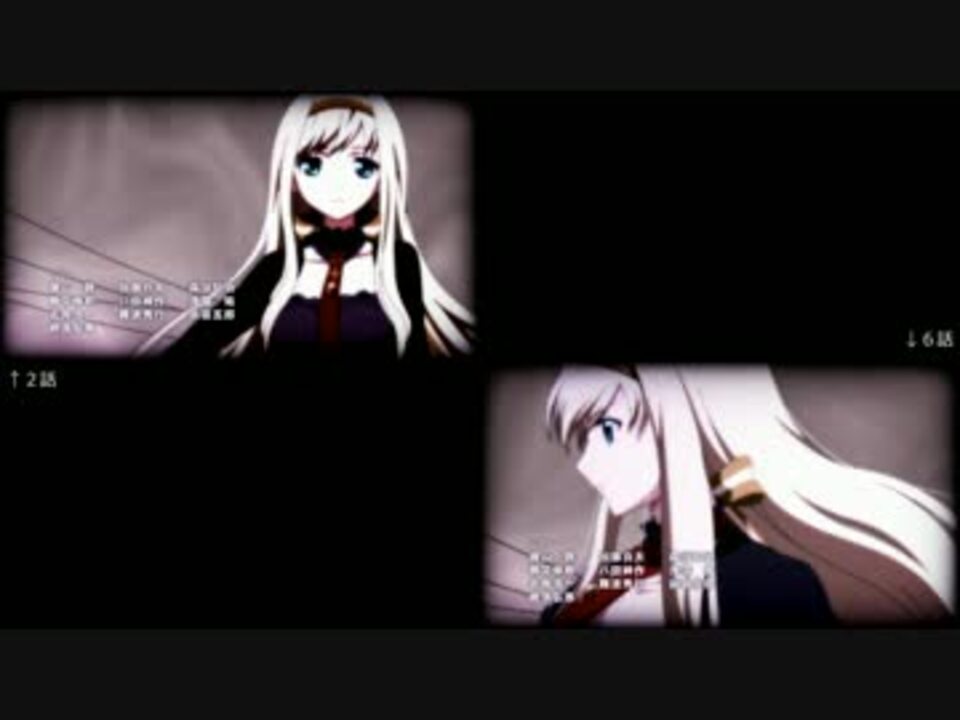 Z/X IGNITION OP比較 2話×6話 - ニコニコ動画
