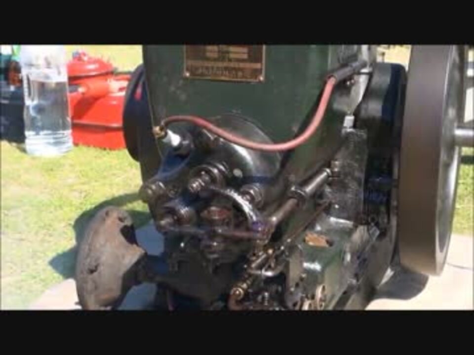 石油発動機　ハネダ いにしえの発動機たち] 1930年頃? トバタ陸用発動機 BN型 2.5