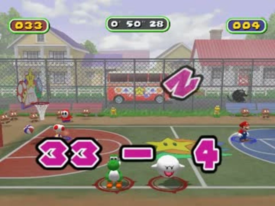 マリオパーティ6TAS】わくわくバスケットボール - ニコニコ動画