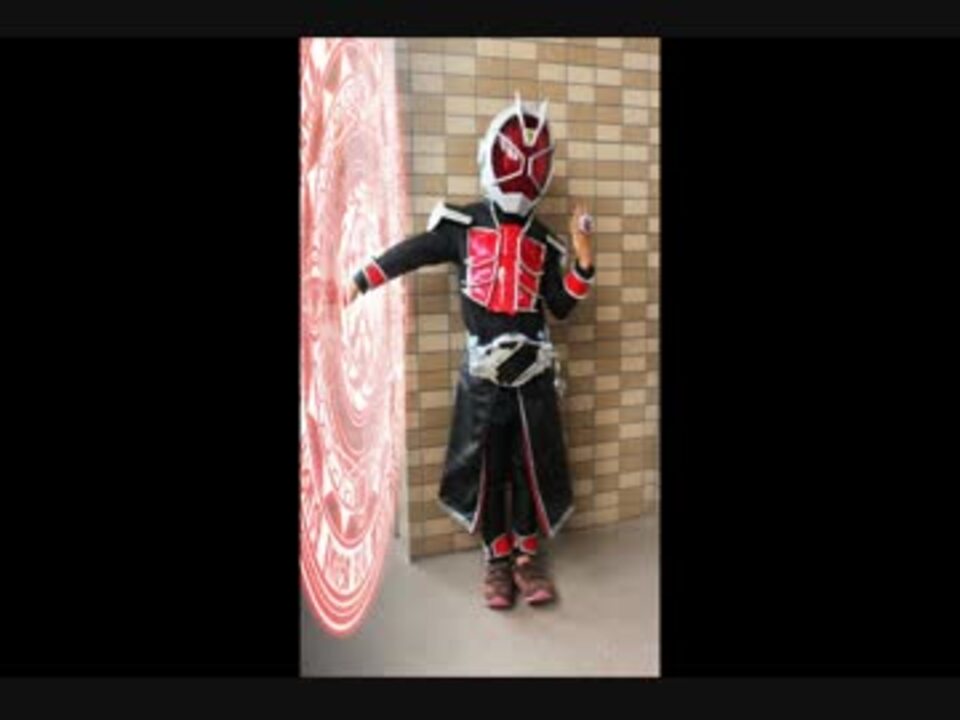 仮面ライダーウィザード作ってみた２☆コスプレ☆