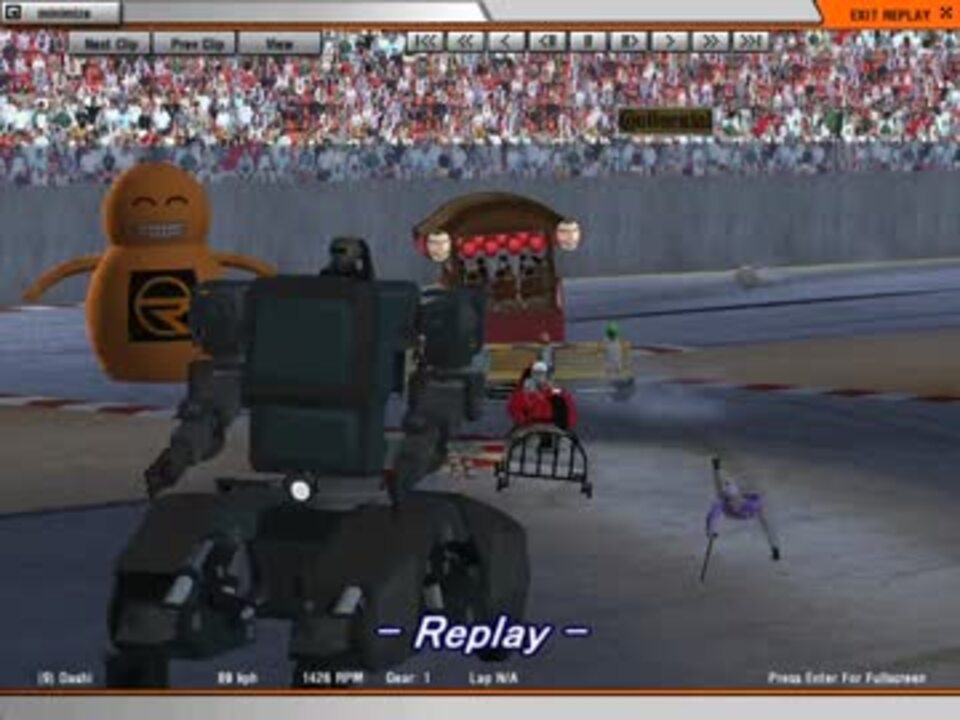 GTR2)(rFactor) ネタマシン対決③ - ニコニコ動画