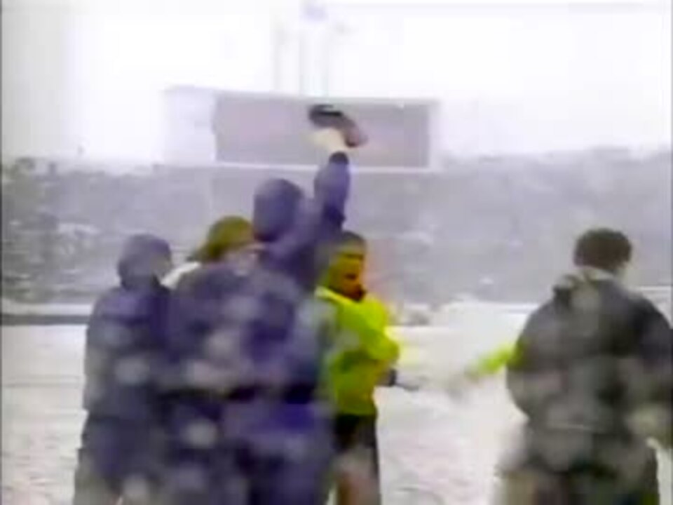 1987　トヨタカップ　FCポルト　VS　ペニャロール　大雪での死闘
