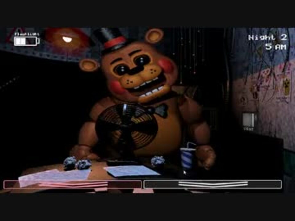 【突然のピザ屋バイト】Five Nights at Freddy's2を実況【第1話】