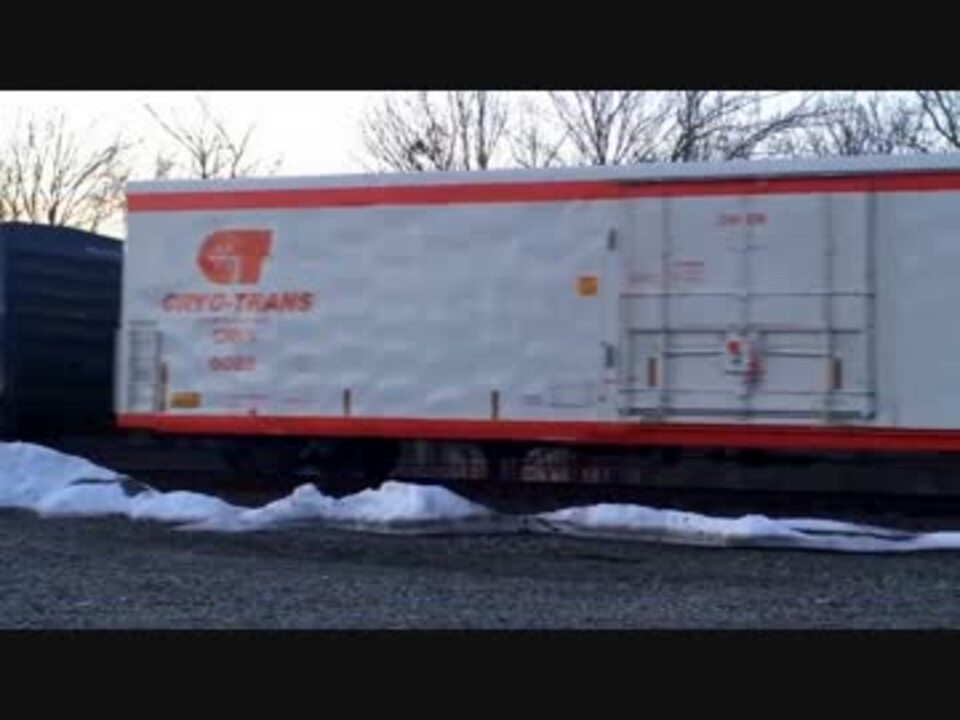 CSX B731 departing Walpole ( 4 1 15 ) - ニコニコ動画