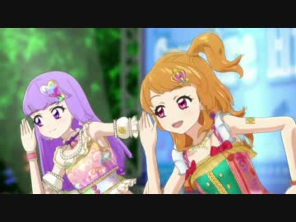 【96】アイカツ　アニon コースター8枚セット　みくる　あかり　スミレ 96】アイカツ アニon コースター8枚セット みくる あかり スミレ