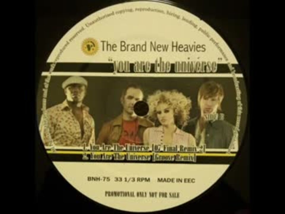 The Brand New Heavies - you are the universe (Curtis