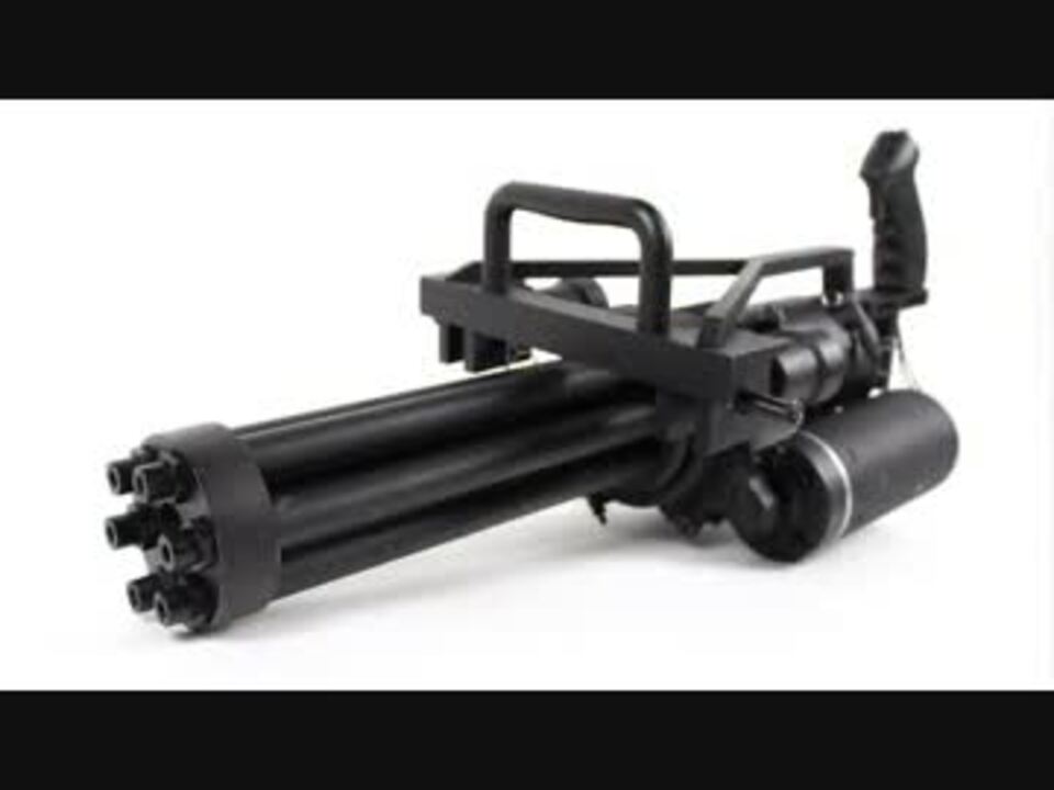 BB弾が撃てるガトリングガン CAW M134 MINIGUN AEG のレビュー
