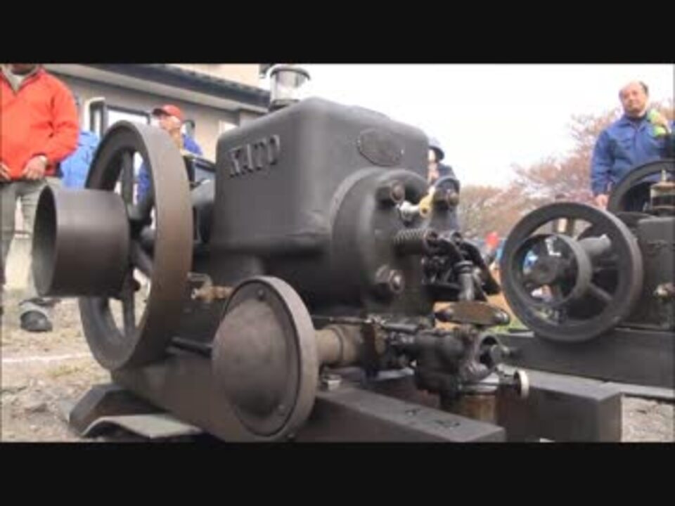 いにしえの発動機たち] 1950年頃? カトウ軽油発動機 3SD型 4馬力 その2 