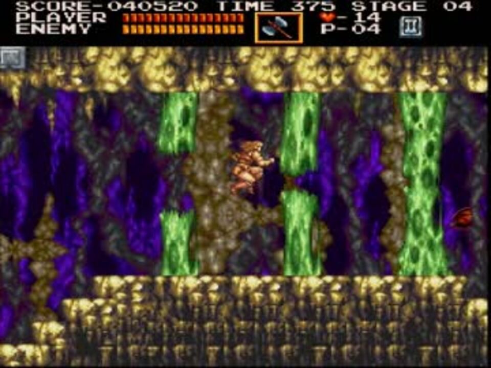 AD8.悪魔城ドラキュラ(X68000版) [03] BLOCK 2 地下水路～スカル
