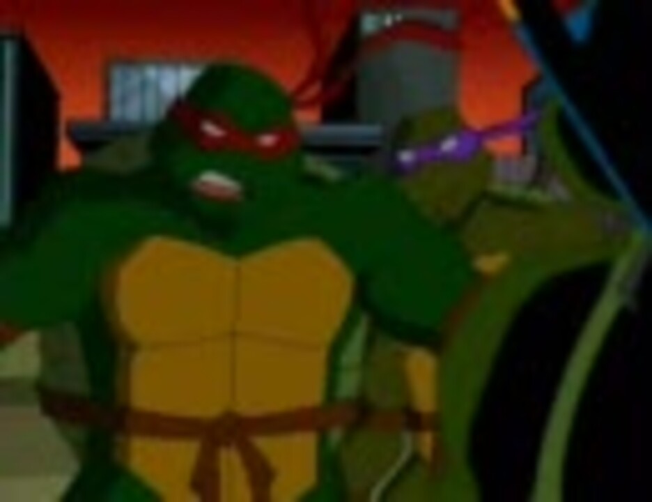 タートルズ-TMNT-（S03E01 Space Invaders, Part One 2/2