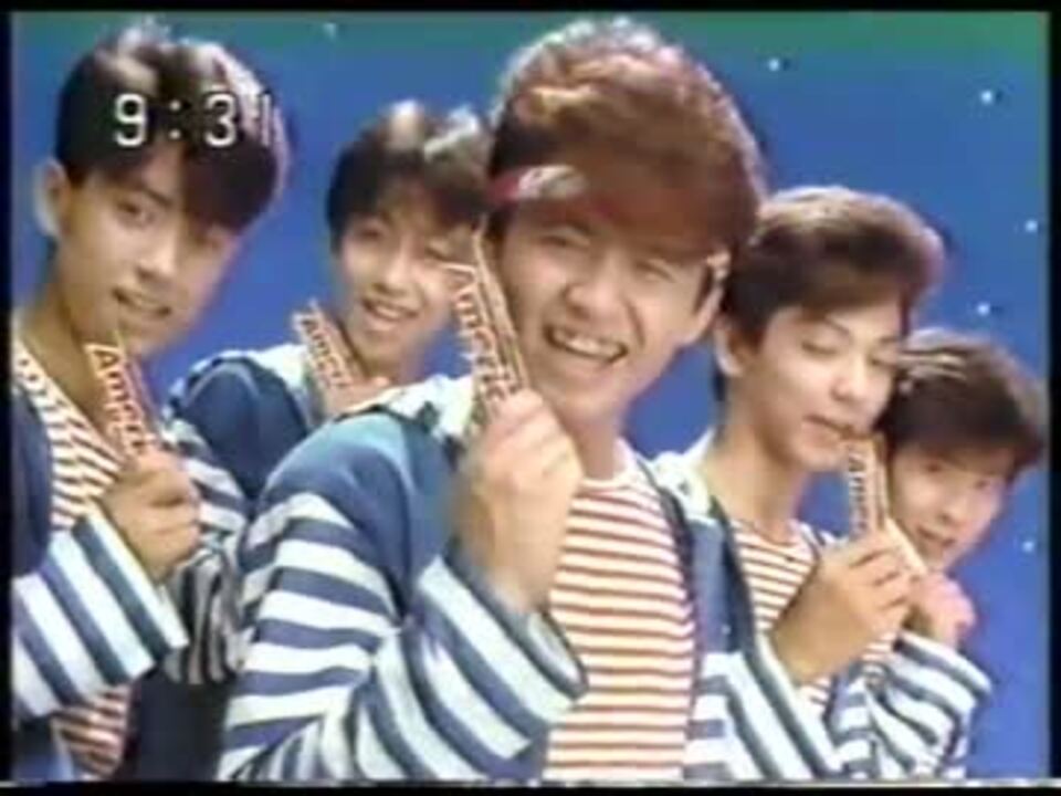 懐かCM】不二家 アメリカンバー 光GENJI（1988） - ニコニコ動画