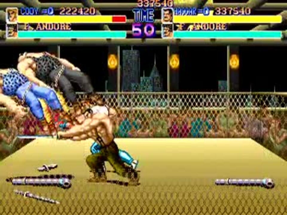 [TAS] Arcade Final Fight (AC ファイナルファイト) by £e Nécroyeur in 13:31.15