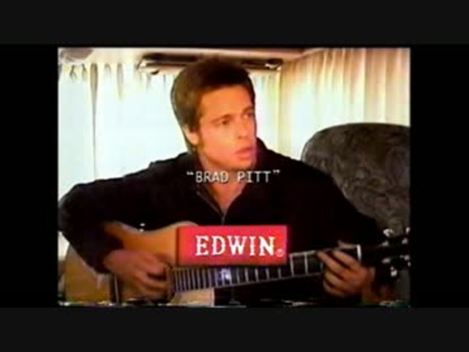 EDWIN 503 ブラッド・ピット 非売品ポスター額装済み EDWIN 503 ブラッド・ピット 非売品ポスター額装済み ポスター カラー