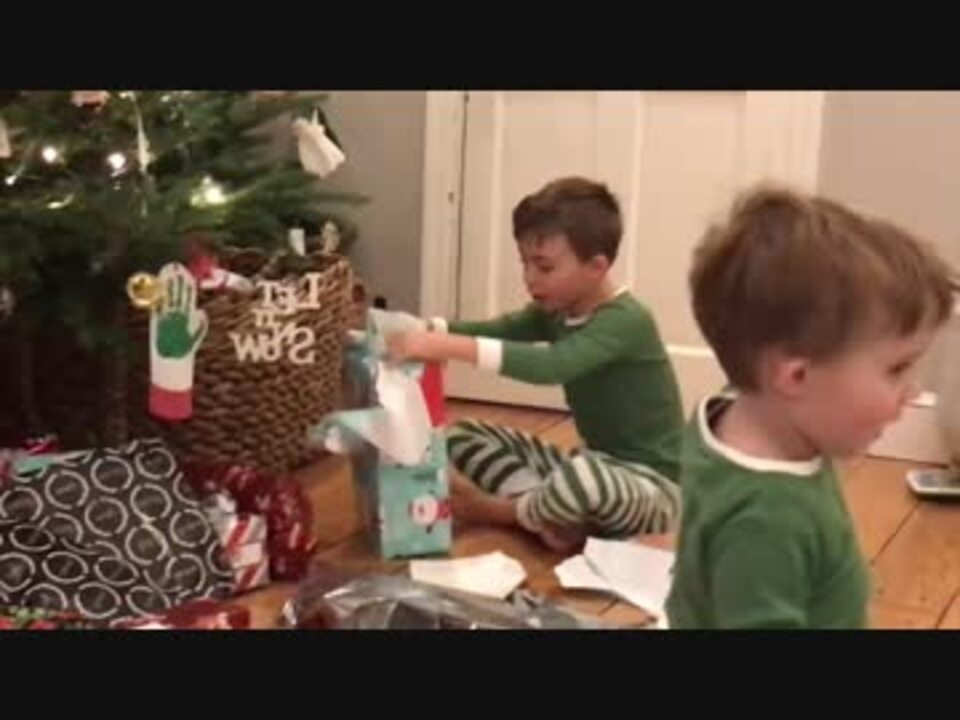 2017年クリスマス】Switchをプレゼントされて歓喜する子供たち 