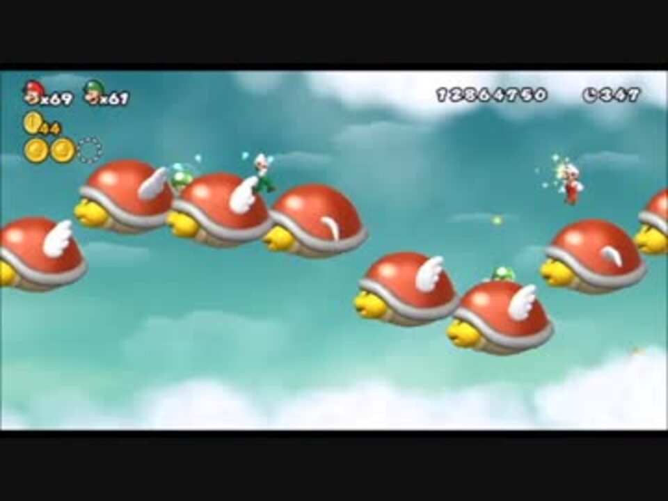 SMB.NewスーパーマリオブラザーズWii [60] WORLD 7-6 - ニコニコ動画