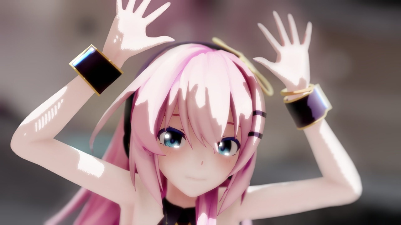 MMD】ダブルラリアット 【巡音ルカ】 - ニコニコ動画