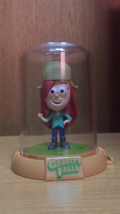 グラビティフォールズのウェンディちゃんのフィギュアが自宅に