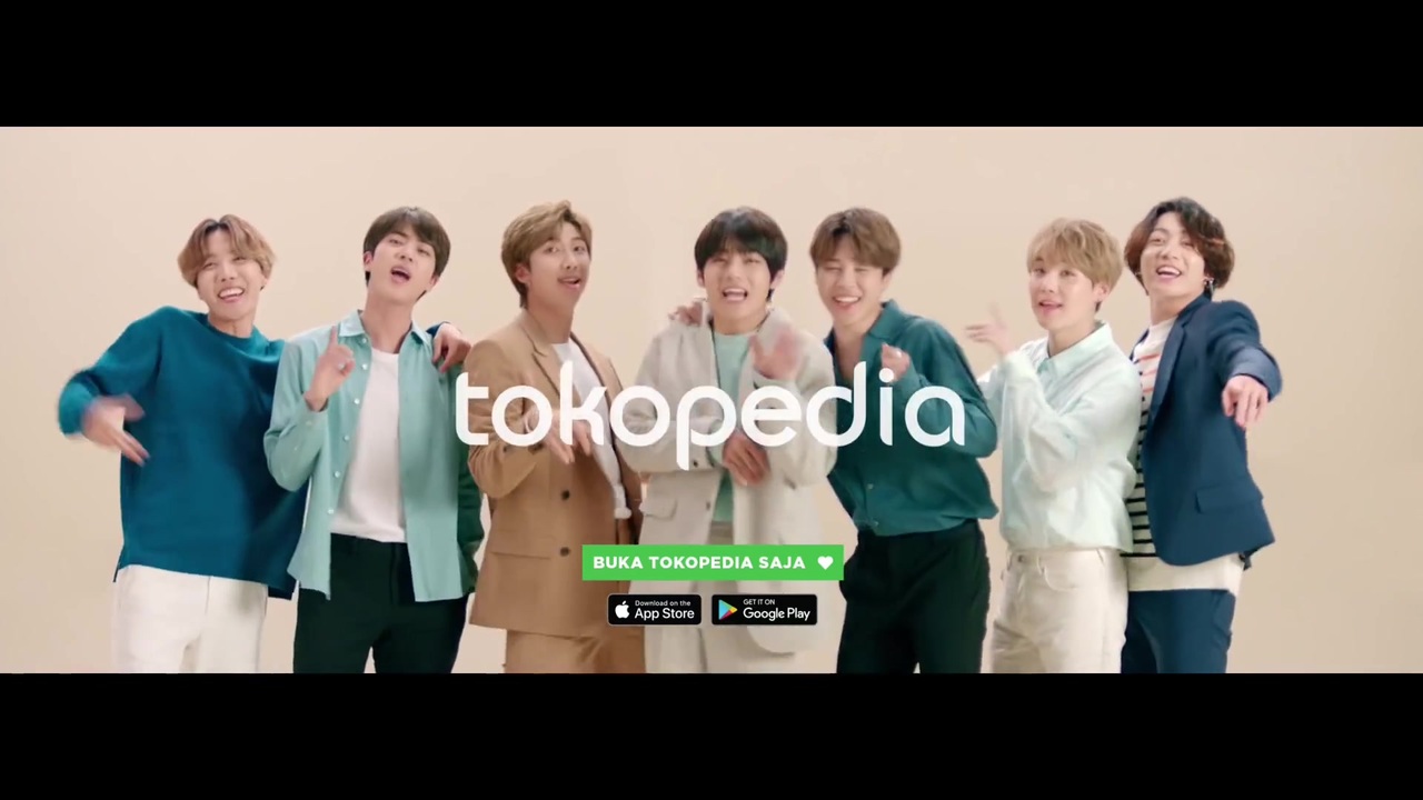 CM] Tokopedia x BTS: Belanja? Tokopedia Saja!【防弾少年団
