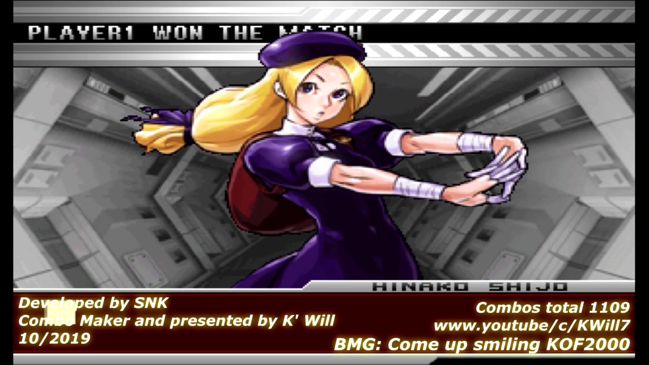 KOF 2002 UM HINAKO 四条雛子 Combos Collection HD #45