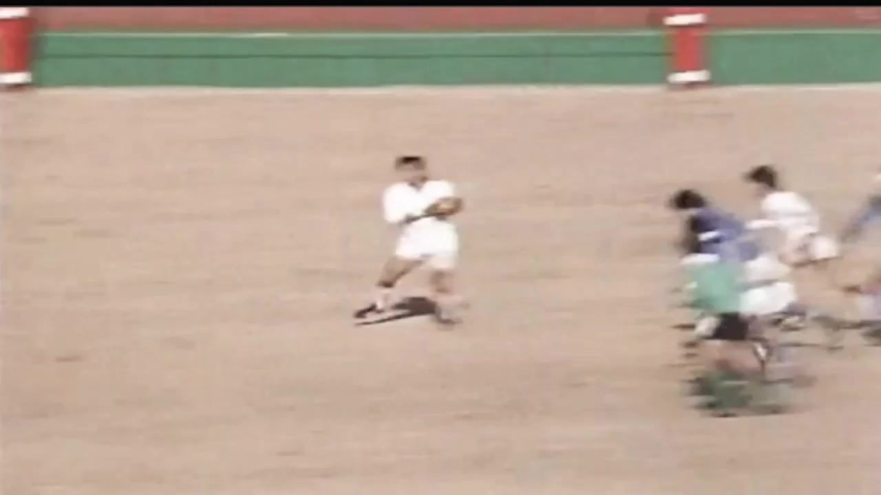 日本ラグビー史上 最高のトライ】国立競技場 新日鉄釜石 対 神戸