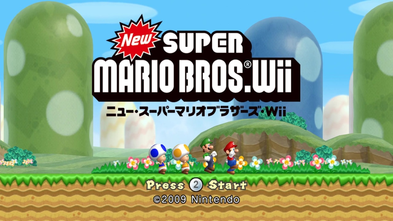 TAS】New スーパーマリオブラザーズ Wii in 24:54.80 - ニコニコ動画
