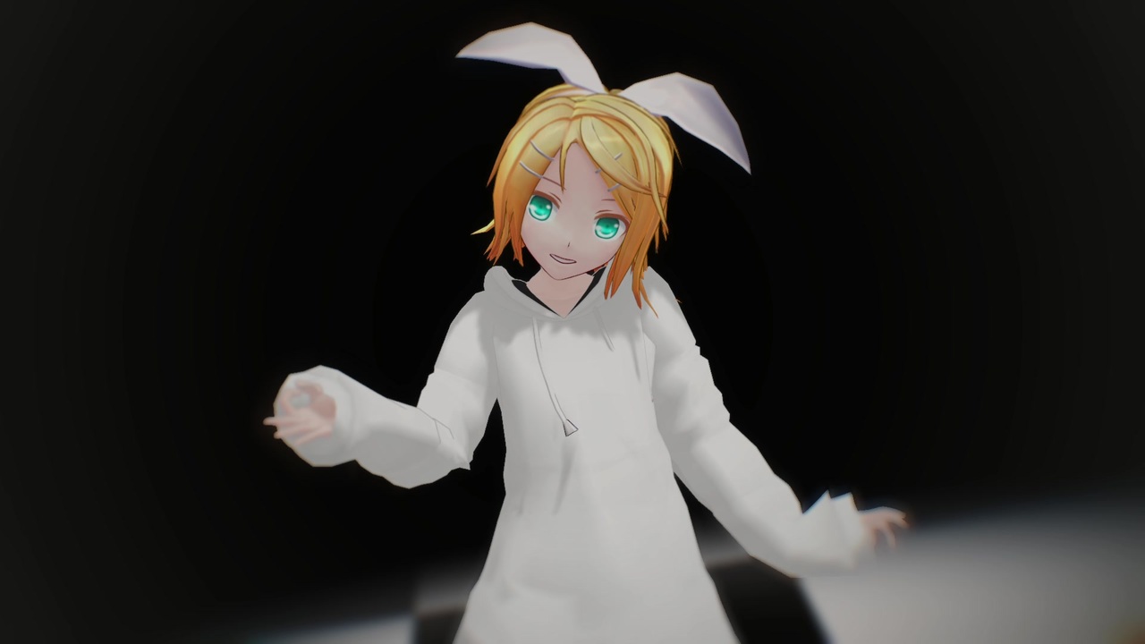 うさみみパーカーリンでLone Digger【MMD】 - ニコニコ動画