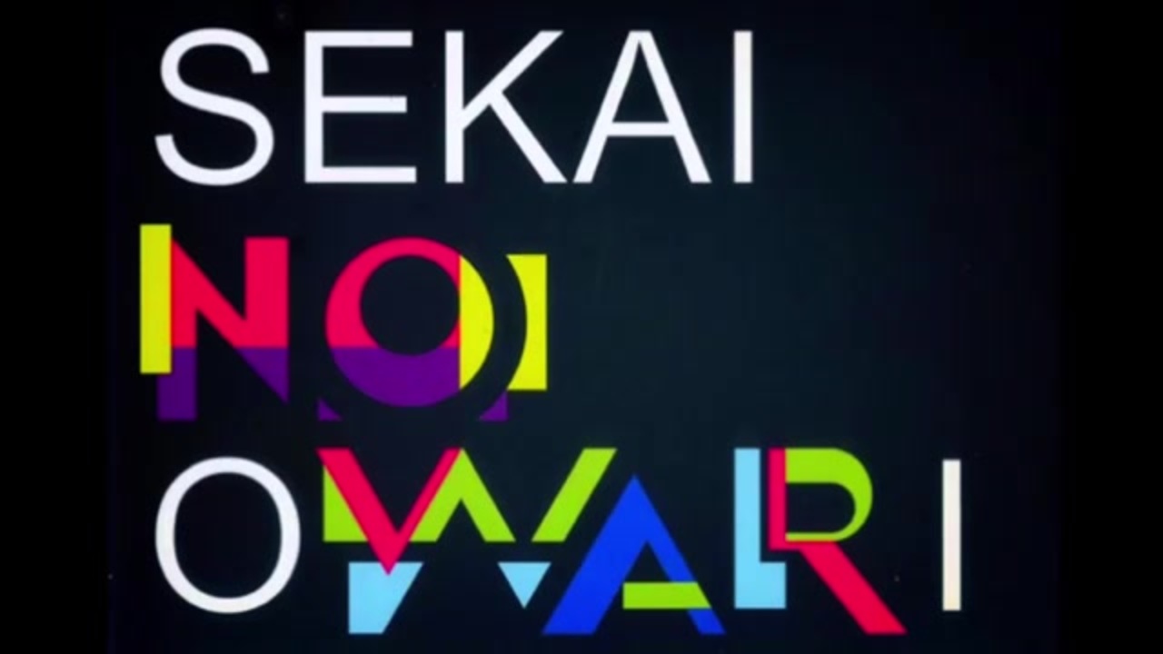 SEKAI NO OWARI 世界の終わり 黒earth