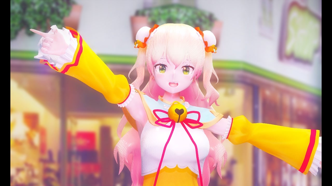 【桃鈴ねね】ねねちはかわいいですね【MMDホロライブ】