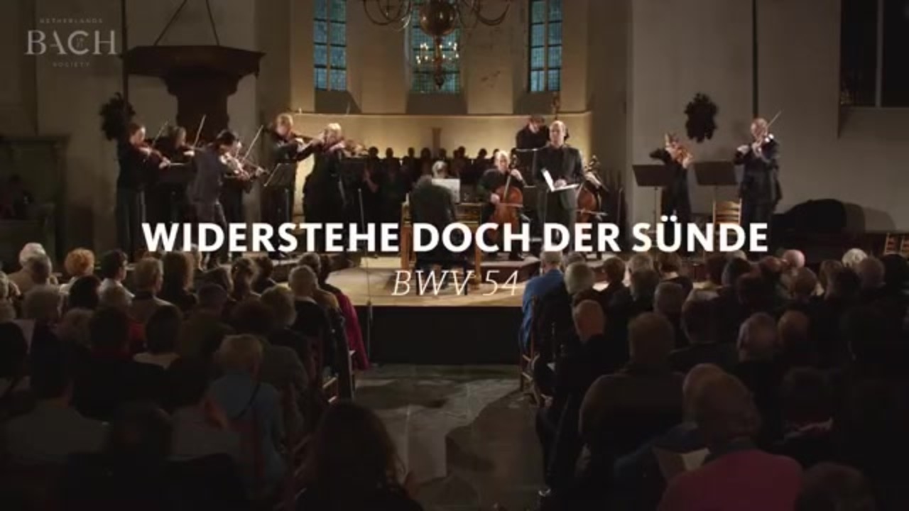 バッハ：カンタータ第54番「罪に手むかうべし」BWV54 - ニコニコ動画