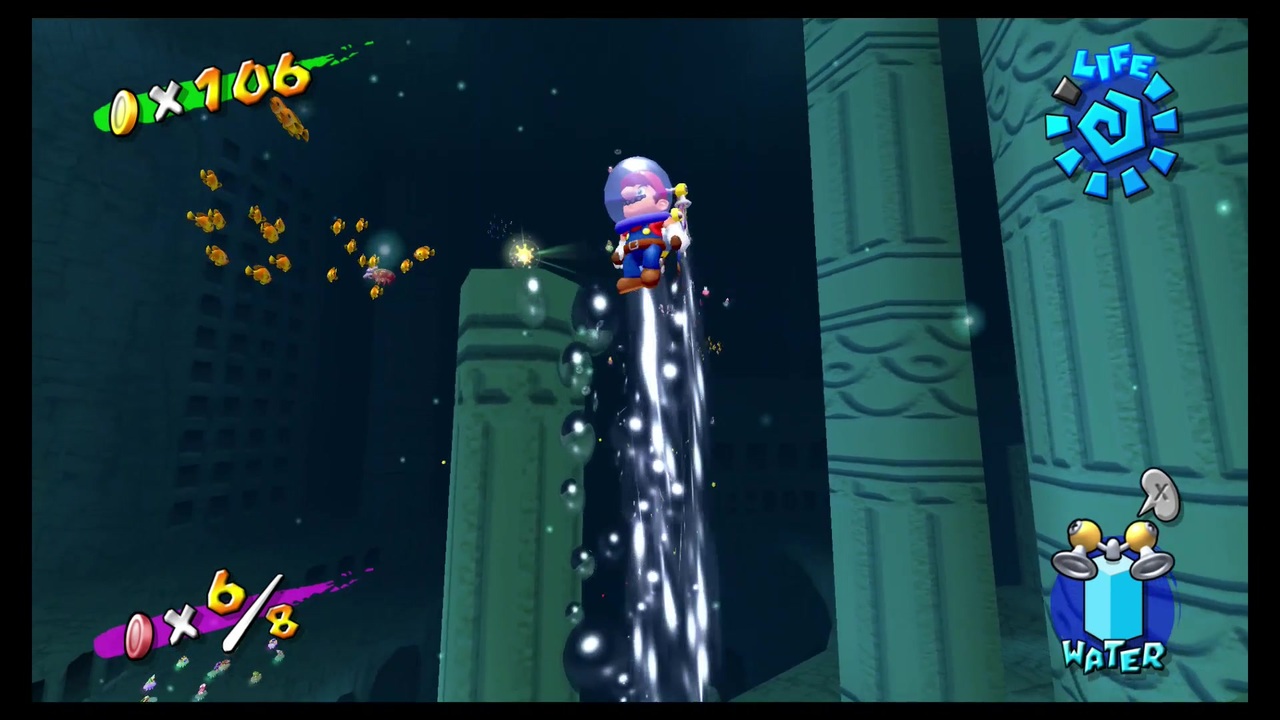 [shine42]マリオの夏休み！スーパーマリオサンシャイン実況プレイ42 マーレのいりえ100枚コイン