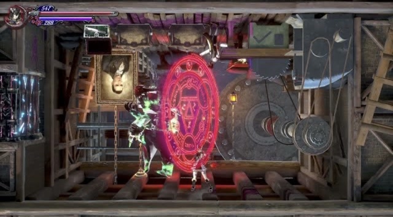 Bloodstained:Ritual of the Night(PS4) ナイトメアモード 短剣縛り(シャード&料理&本禁止) マスターカーペンター戦