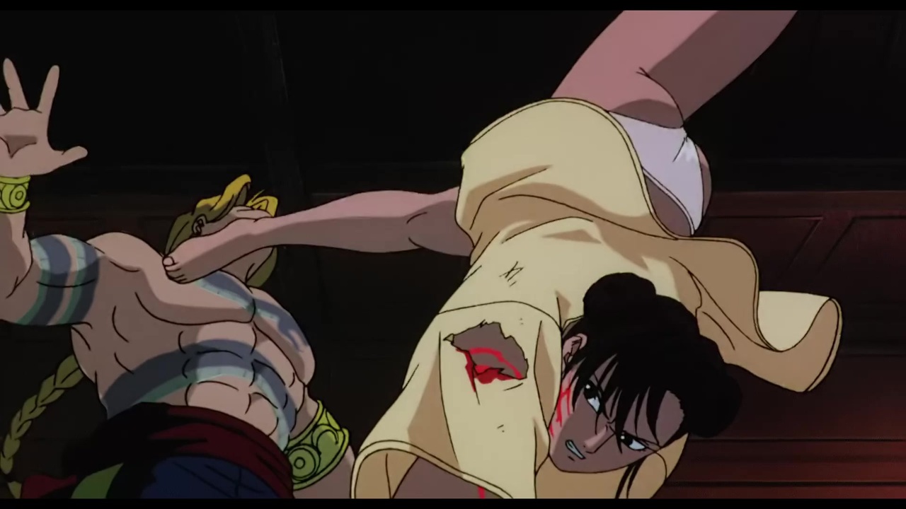 春麗　アニメ ストリートファイターII MOVIE』（1994）バドルシーン - ニコニコ動画