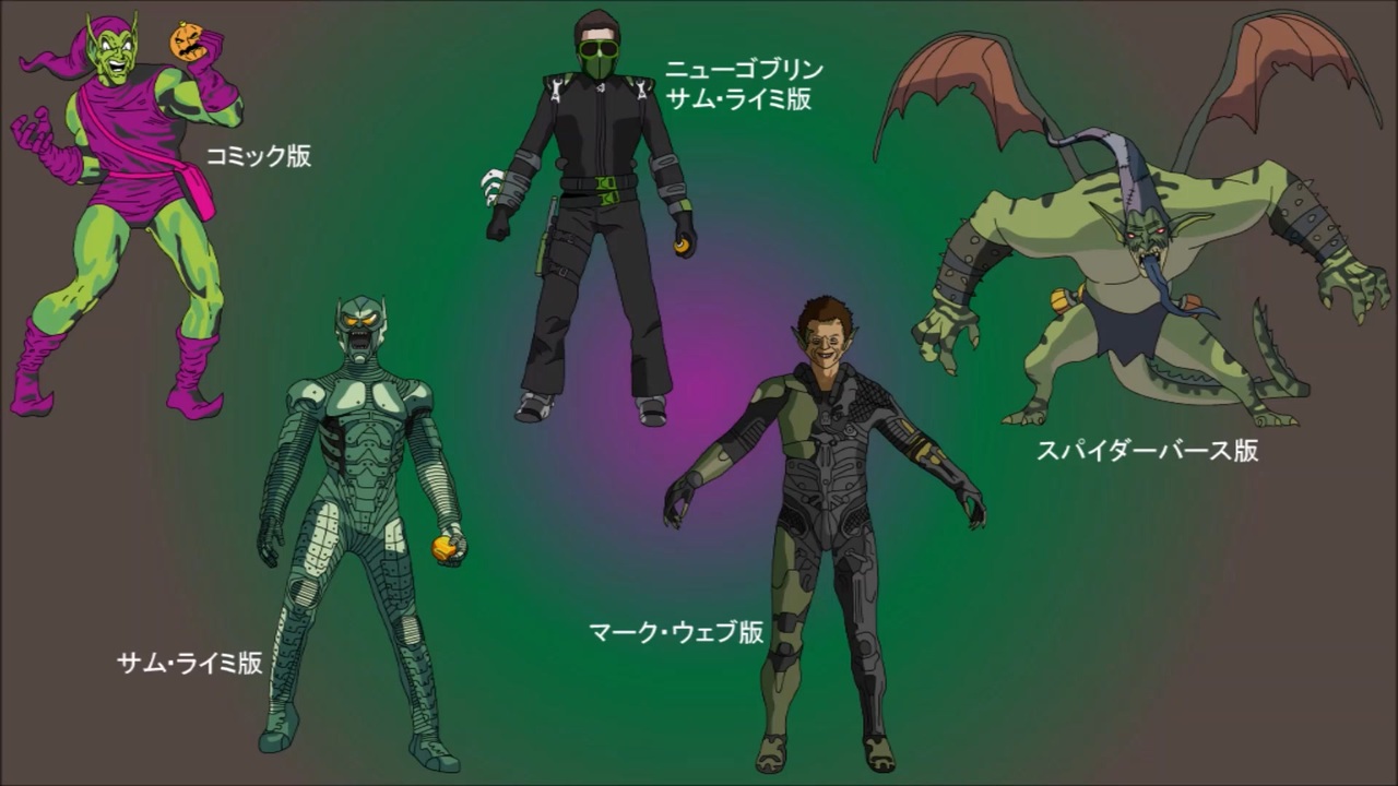 グリーンゴブリン(GREEN GOBLIN)を解説してみました