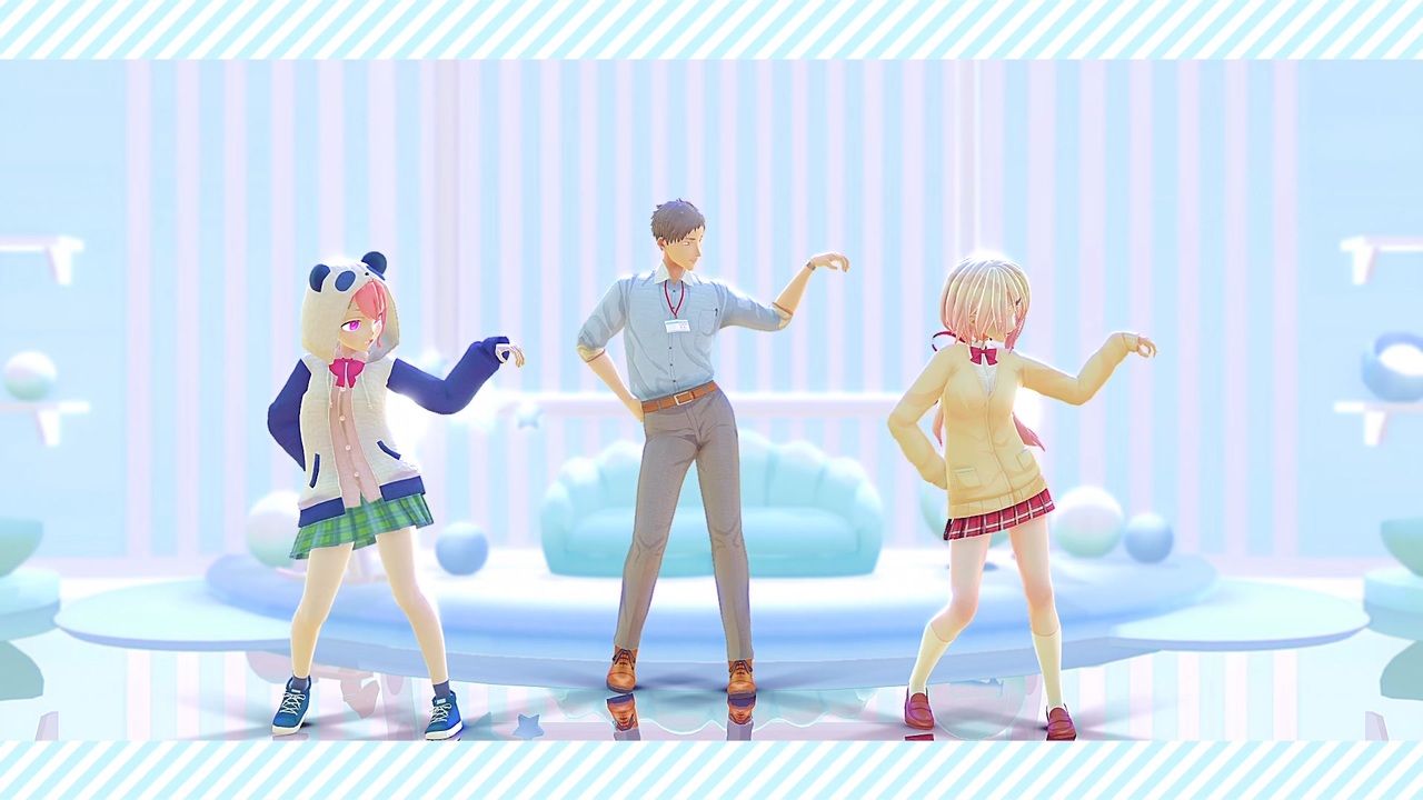 にじさんじMMD】Girls【椎名唯華さん、笹木咲さん、社築さん