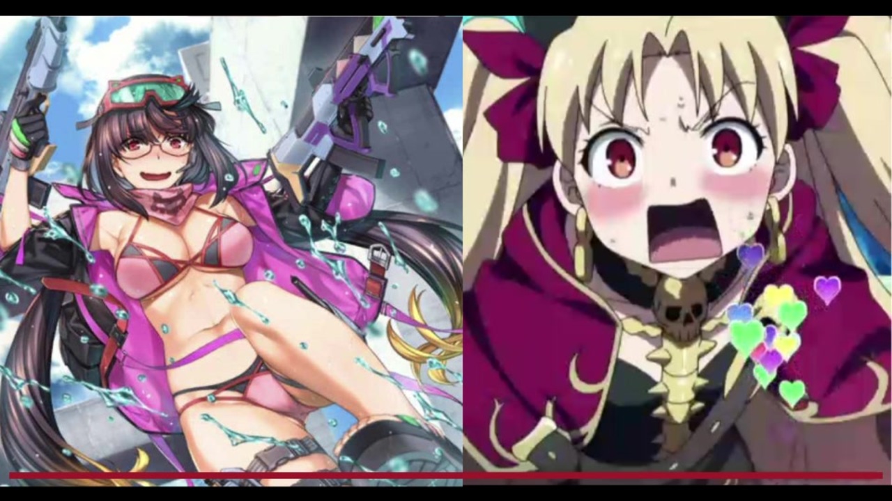 FGO】コラボ配信がエロ過ぎてBANされる刑部姫とエレシュキガル