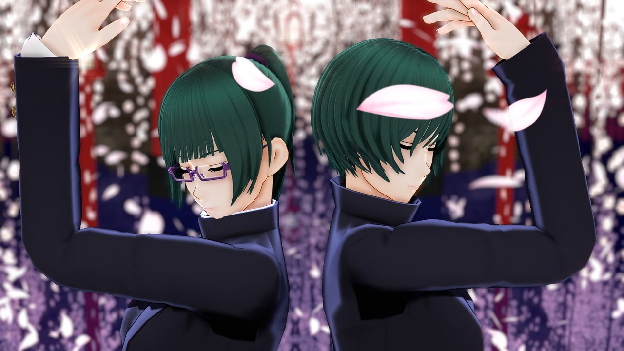 MMD呪術廻戦】 来世デ逢イマショウ（禪院姉妹）【2022年新春mmd祭り