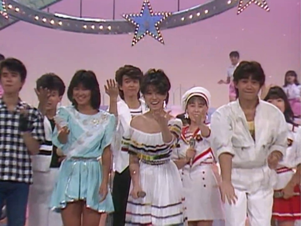 中森明菜 レッツゴーヤング #18 輝け！アイドル大行進 OP～セカンド