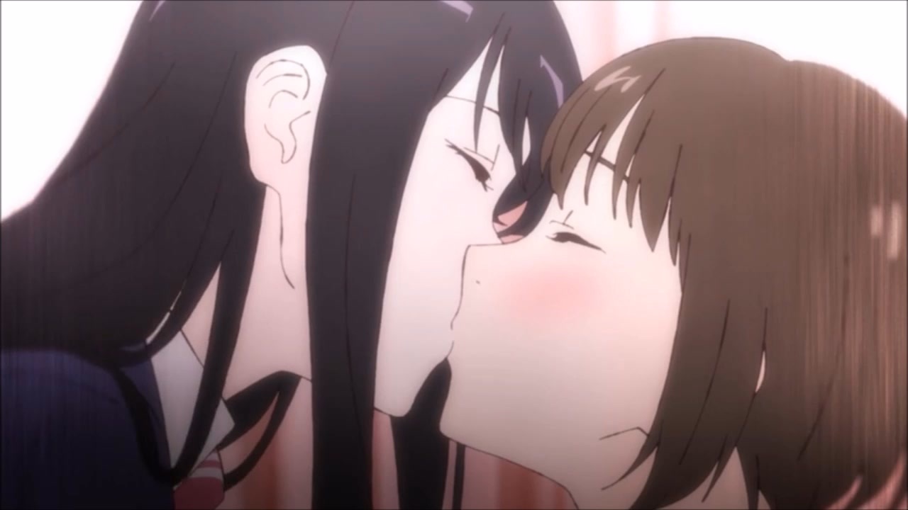 レズ ディープキス 