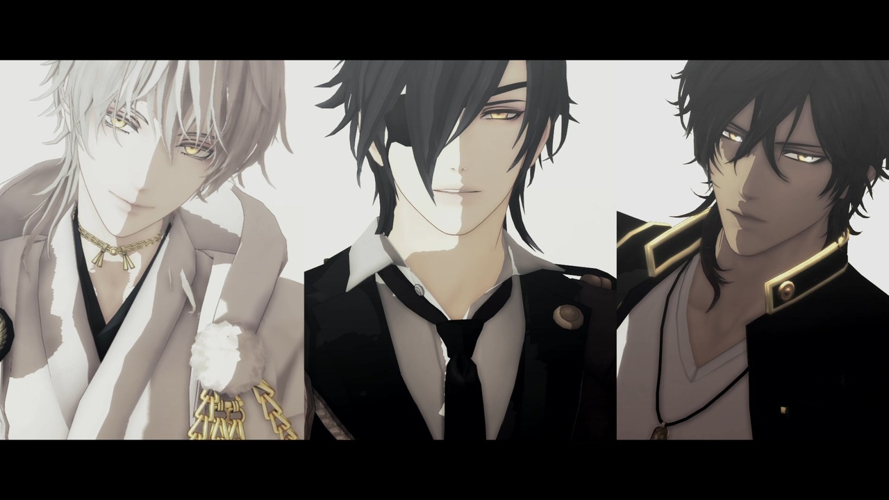 MMD刀剣乱舞】STEP【sam式鶴丸国永・燭台切光忠・大倶利伽羅