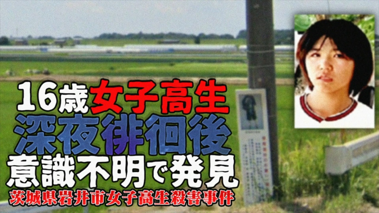 茨城　女子高生画像 茨城県岩井市女子高生殺害事件 ホモと語る未解ケツ事件.coldcase.60 - ニコニコ動画
