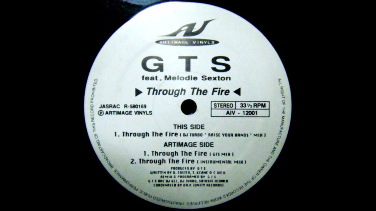 洋楽 THROUGH THE FIRE / GTS Melodie Sexton THROUGH THE FIRE (feat. Melodie Sexton) - GTS featuring