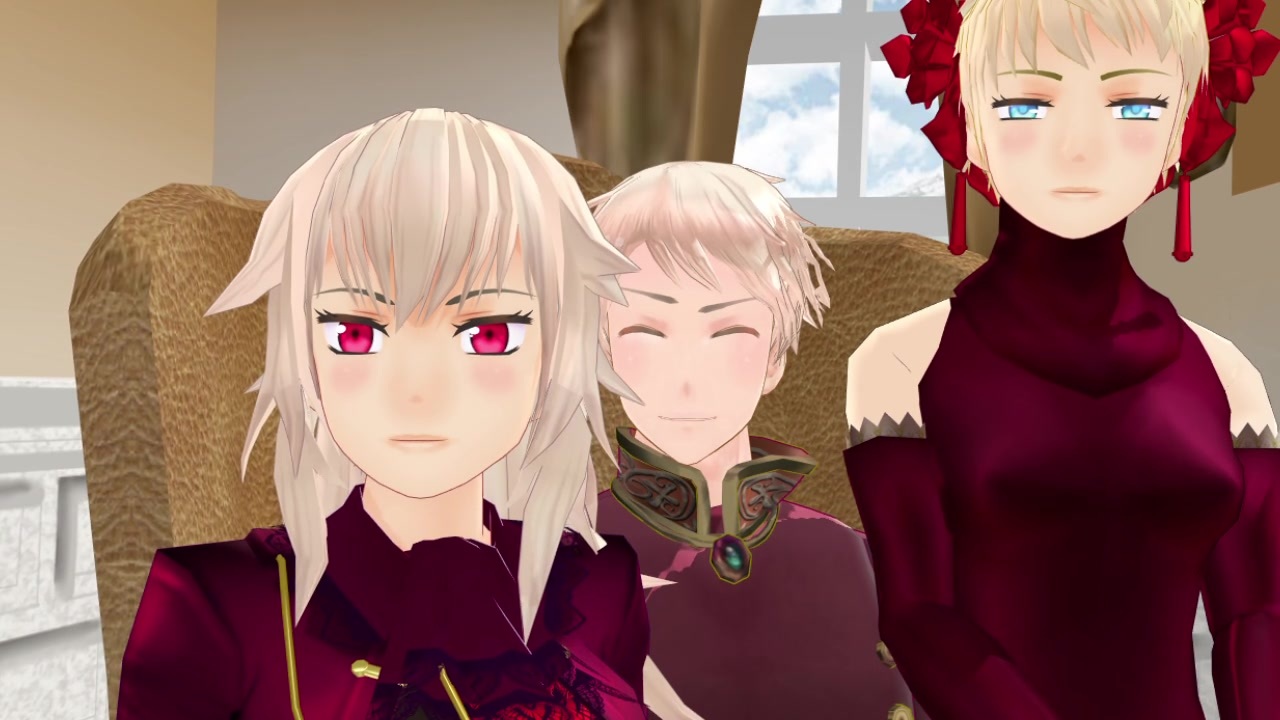 APヘタリアMMD】寸劇のトランプ弐の41～ハートの一コマ