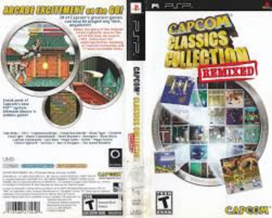 Capcom Classics Collection Remixed 輸入版 - PSP-