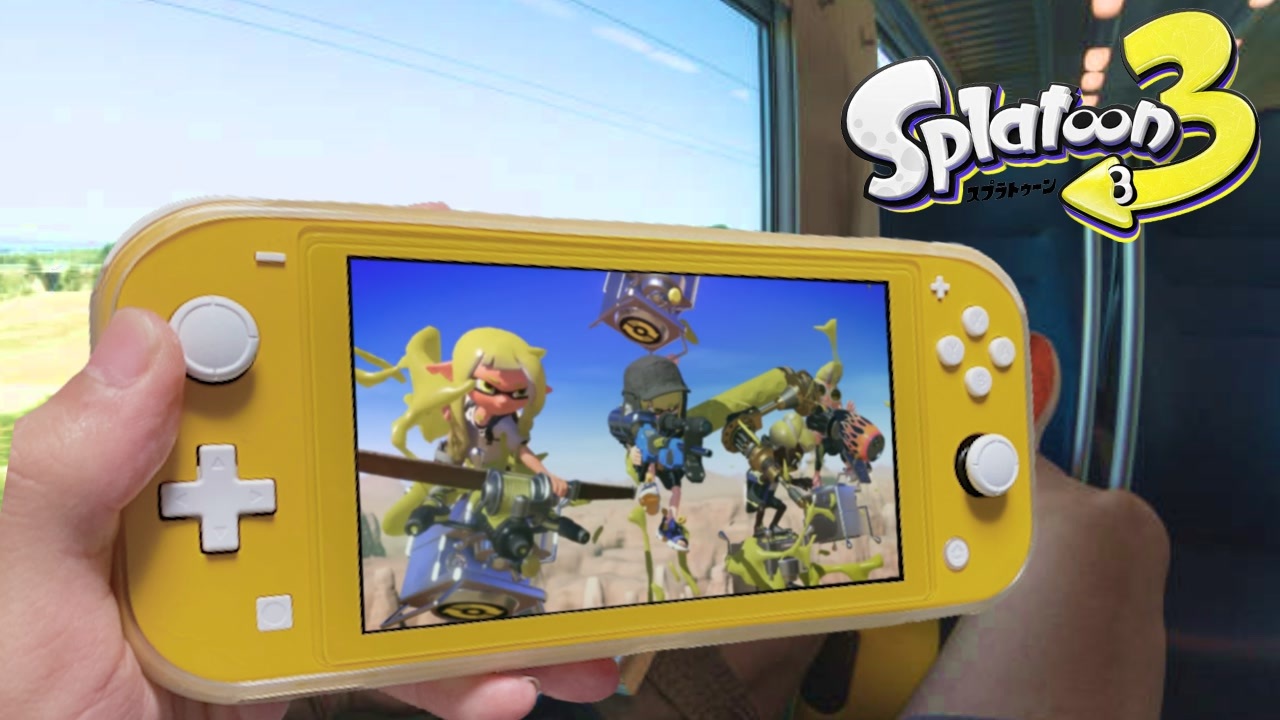 Switchライトでスプラ3したらおもろすぎたww【スプラトゥーン3