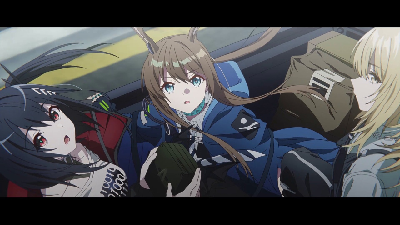 アークナイツ 複製原画 W アニメ PV 闇夜に生きる